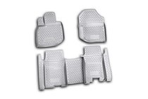 Honda FIT/Jazz 2009-2013 Rubber floor mats (4 pcs, Novline) photo 1
