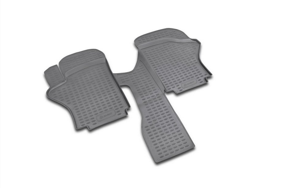 Hyundai H200, H1, Starex 1998-2007 Rubber Floor Mats Interior (2 pcs, Novline) Short Image