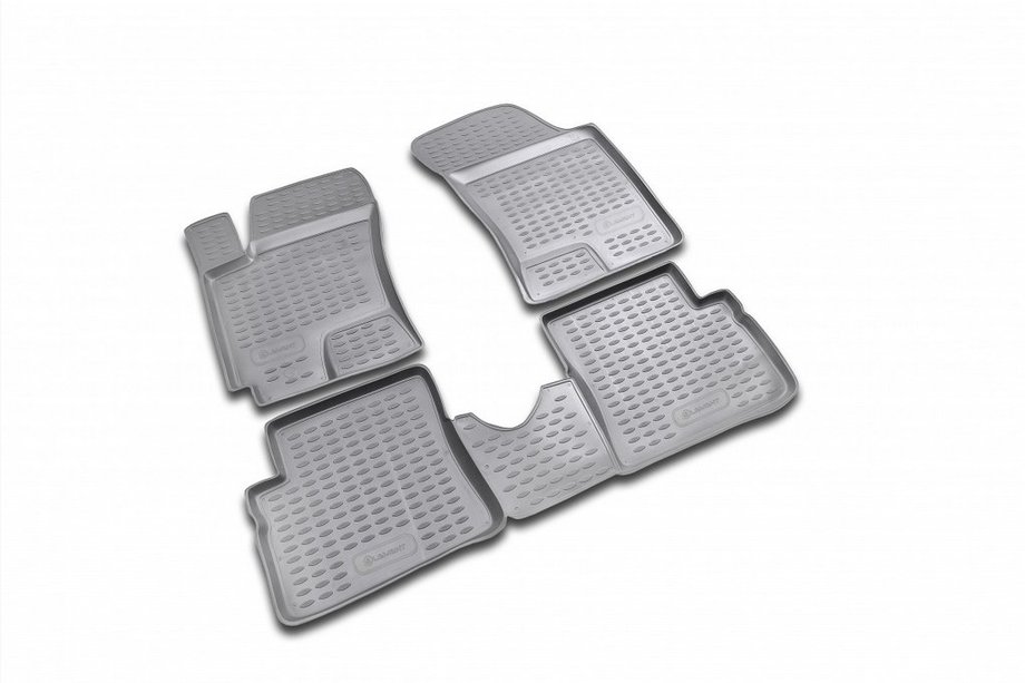 Hyundai Getz 2002- Rubber floor mats (4 pcs, Novline) Image