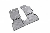 Hyundai Getz 2002- Rubber floor mats (4 pcs, Novline) photo 1