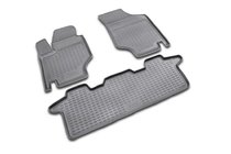 Hyundai Trajet 2000-2007 Rubber Floor Mats Interior (5 pcs, Novline) Automatic photo 1
