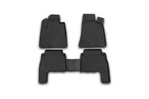 Hyundai Santa Fe 2 2006-2012 (2006-2010) Rubber floor mats (4 pcs, Novline) photo 1