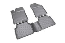 Hyundai Sonata NF 2004-2009 Rubber floor mats (4 pcs, Novline) Option 1 photo 1