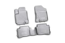 Hyundai I-20 2008-2012 Rubber floor mats (4 pcs, Novline) photo 1