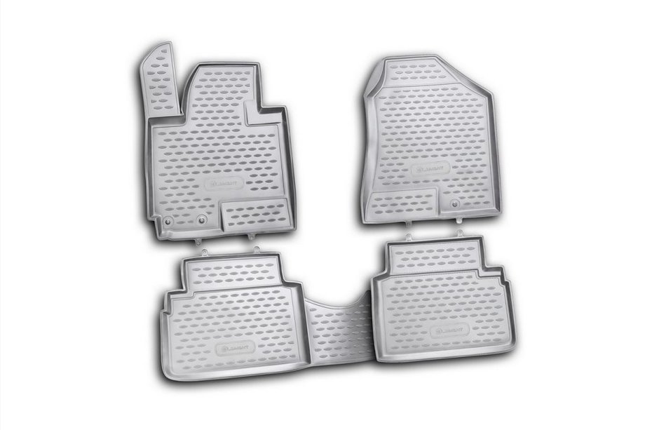 Hyundai IX-35 2010-2015 Rubber floor mats (4 pcs, Novline) Image