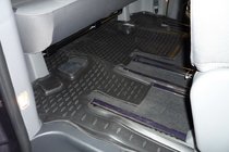 Hyundai H300, H1, Starex 2008-2020 Rubber Floor Mat (3rd Row) Interior (Novline) New photo 1