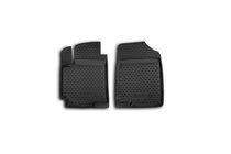 Hyundai Accent 2011-2017 Rubber Floor Mats Interior (2 pcs, Novline) photo 1