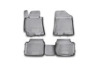Hyundai Elantra (HD) 2006-2011 Rubber floor mats (4 pcs, Novline) photo 1