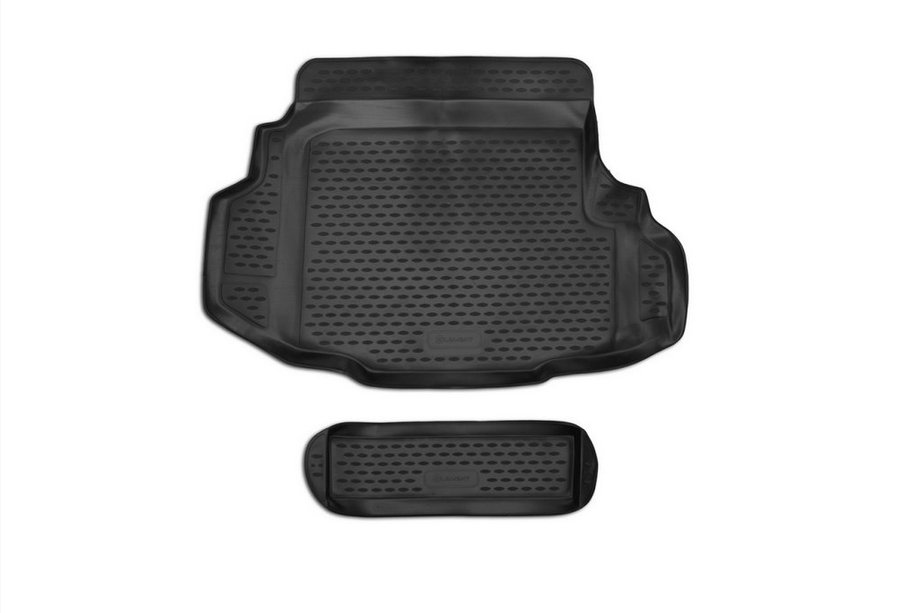 Jaguar XF 2009-2016 Trunk mats (2 pcs) (Novline) SD (5.0 V8) Image