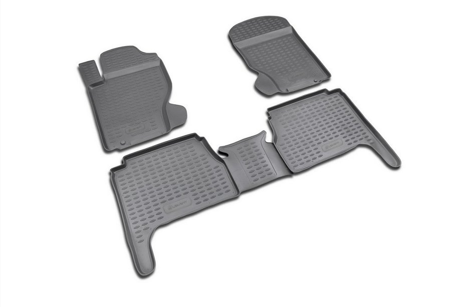 Kia Sorento I BL 2002-2009 Rubber floor mats (4 pcs, Novline) Image