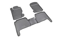 Kia Sorento I BL 2002-2009 Rubber floor mats (4 pcs, Novline) photo 1