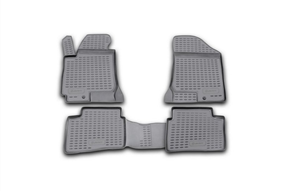 Kia Ceed 2007-2012 Rubber floor mats (4 pcs, Novline) Image