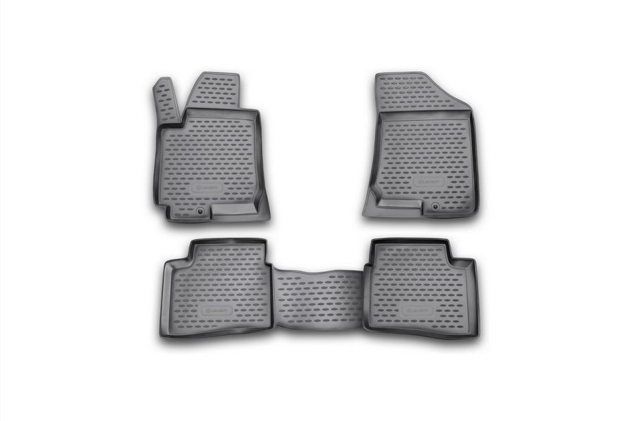 Kia Ceed 2007-2012 Rubber floor mats (4 pcs, Novline) Proceed 3D Image