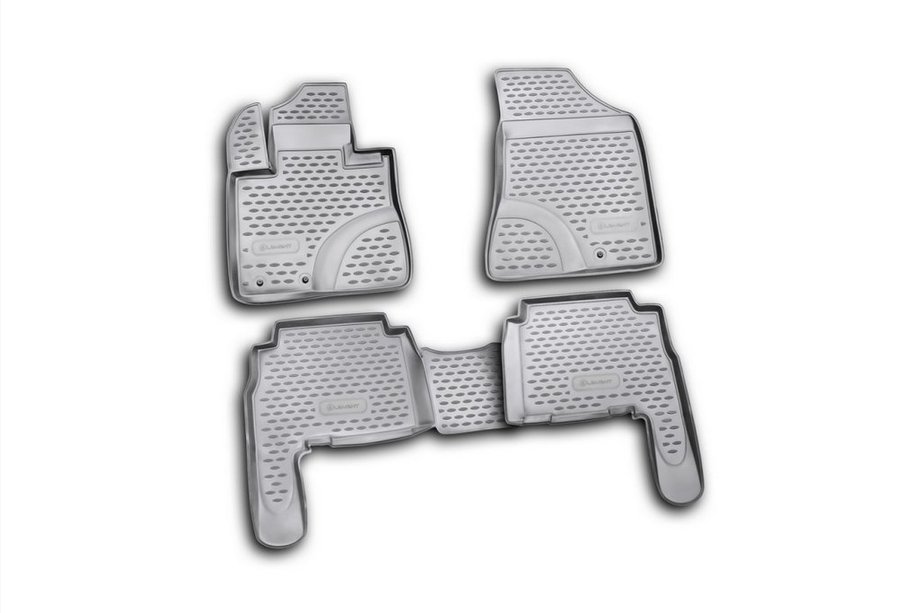 Kia Sorento II XM 2009-2014 (2009-2012) Rubber floor mats (4 pcs, Novline) Image