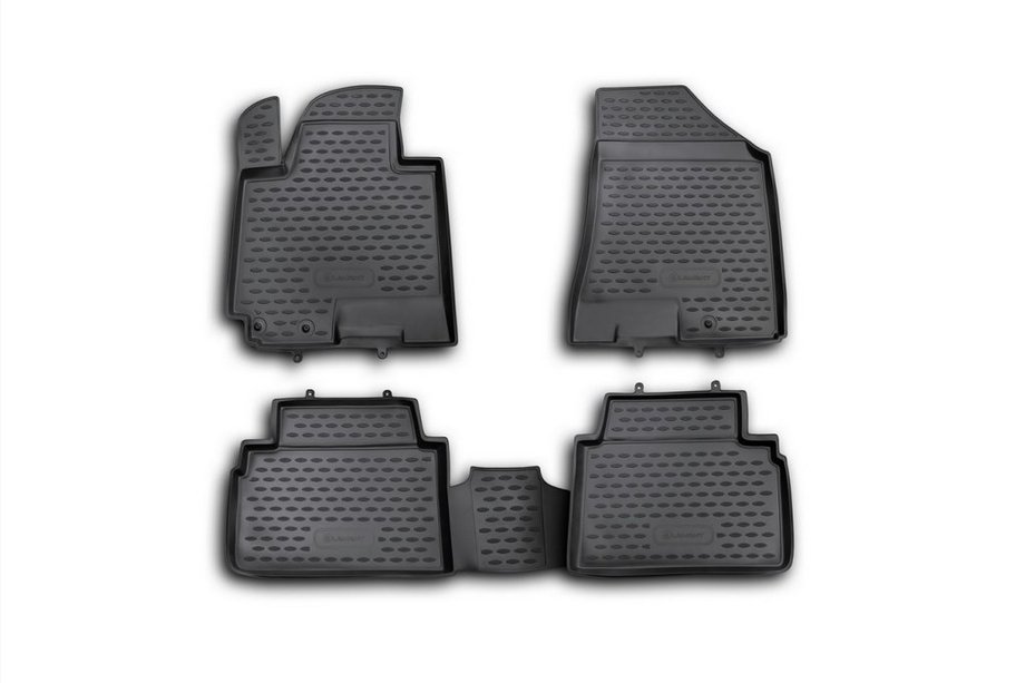 Kia Sportage 2010-2015 Rubber floor mats (4 pcs, Novline) Image