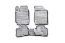 Kia Cerato 2 2010-2013 Rubber floor mats interior (4 pcs, Novline) Koup photo 1