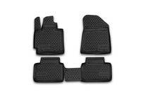 Kia Soul II 2013-2018 Rubber floor mats (4 pcs, Novline) photo 1