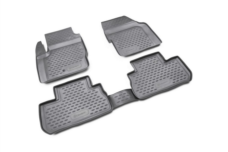 Land Rover Freelander II 2006–2014 Rubber floor mats (4 pcs, Novline) Image