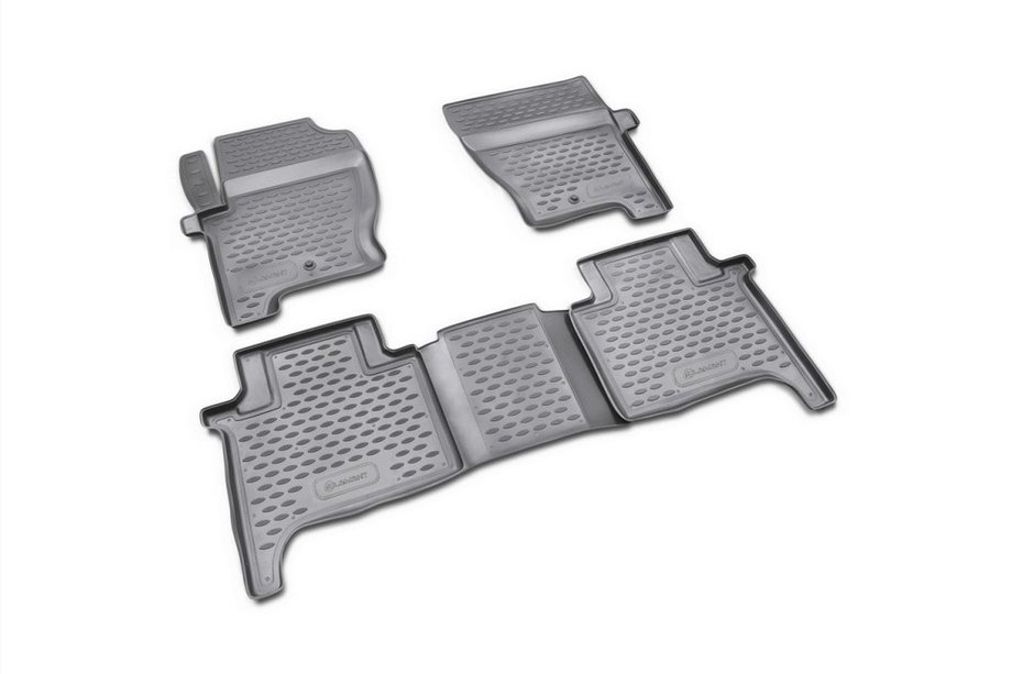 Range Rover Sport 2005-2013 Rubber floor mats (4 pcs, Novline) Image
