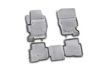 Land Rover Discovery IV 2009-2017 Rubber floor mats (4 pcs, Novline) photo 1