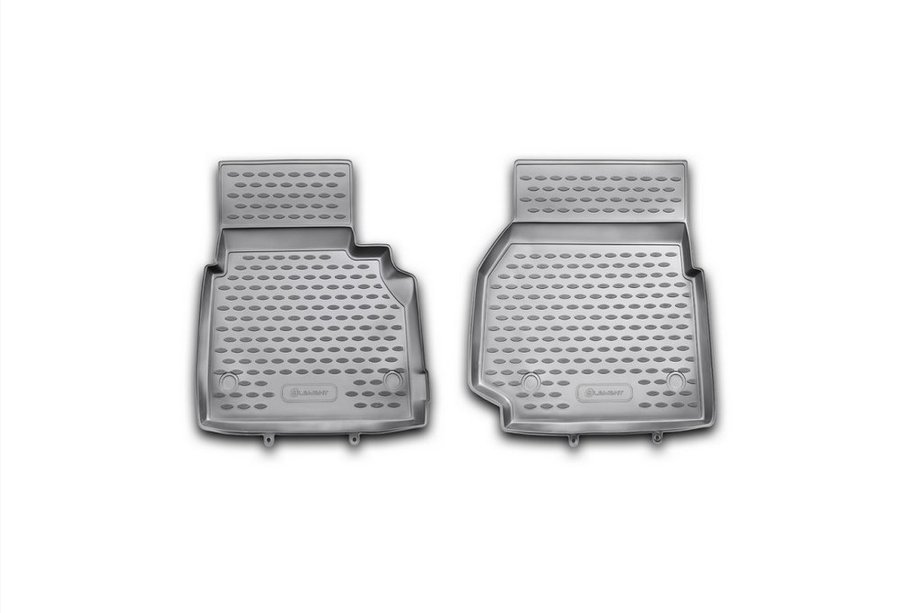 Land Rover Defender 1986-2016 Rubber floor mats (2 pcs, Novline) 90/3D Image