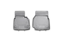 Land Rover Defender 1986-2016 Rubber floor mats (2 pcs, Novline) 90/3D photo 1