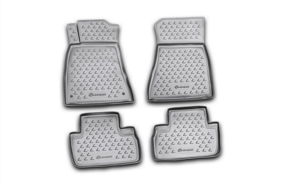 Lexus IS 2005-2013 Rubber Floor Mats (4 pcs, Novline) IS250 Image