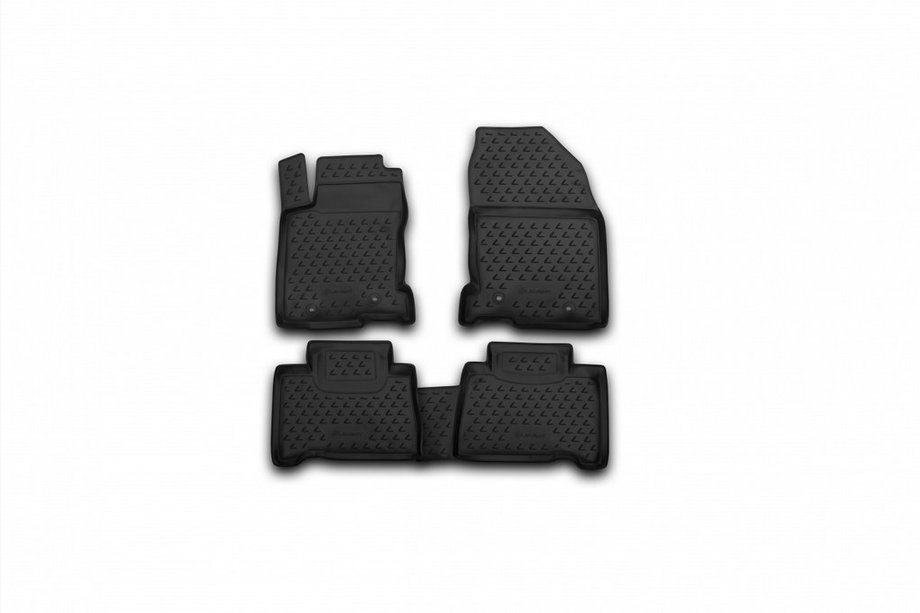 Lexus NX 2014-2021 Rubber floor mats (4 pcs, Novline) Image