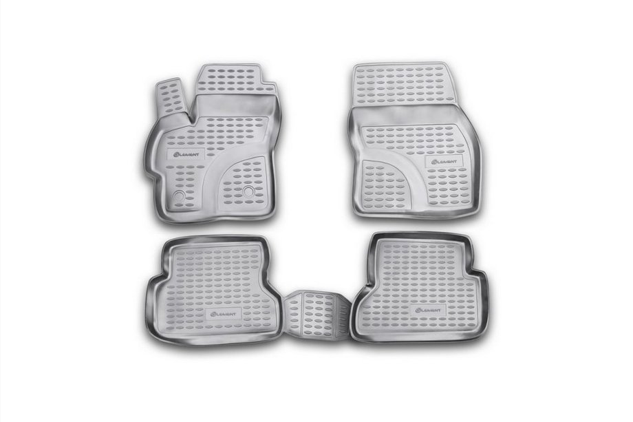 Mazda 3 2003-2009 Rubber floor mats (4 pcs, Novline) Image
