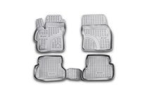 Mazda 3 2003-2009 Rubber floor mats (4 pcs, Novline) photo 1