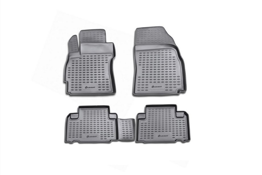 Mazda 5 2010-2018 (2005-2010) Rubber floor mats (4 pcs, Novline) Image