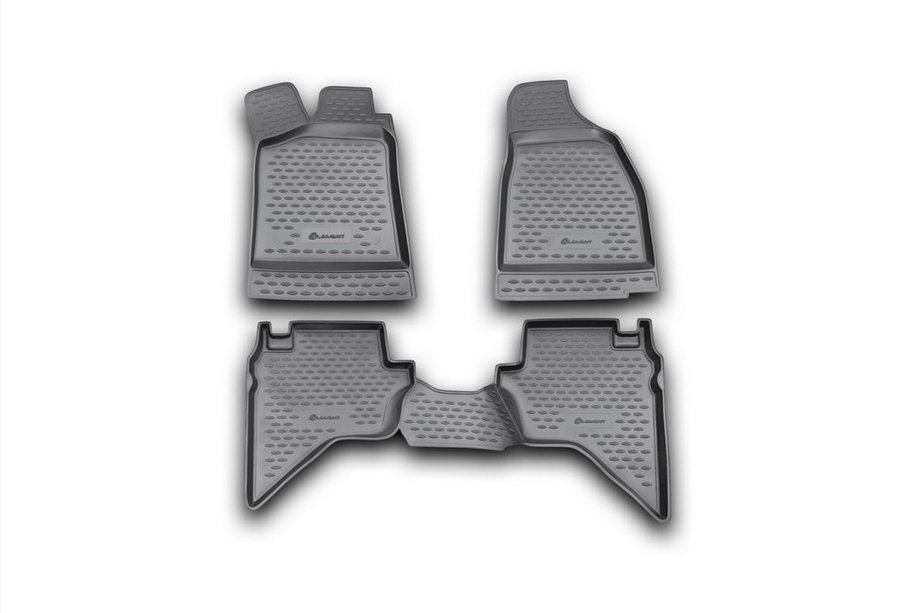 Mazda BT-50 2007-2012 Rubber floor mats (4 pcs, Novline) Image