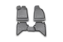 Mazda BT-50 2007-2012 Rubber floor mats (4 pcs, Novline) photo 1