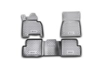 Mercedes G class W463 1990-2018 Rubber floor mats (4 pcs, Novline) photo 1