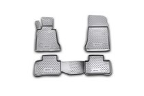 Mercedes GLK class X204 2008-2015 Rubber floor mats (4 pcs, Novline) photo 1