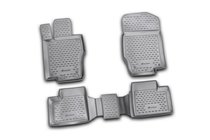 Mercedes ML W164 2005-2011 Rubber floor mats (4 pcs, Novline) photo 1
