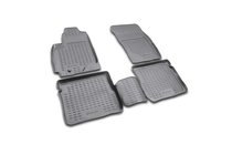 Mitsubishi Outlander 2001-2006 Rubber floor mats (4 pcs, Novline) photo 1
