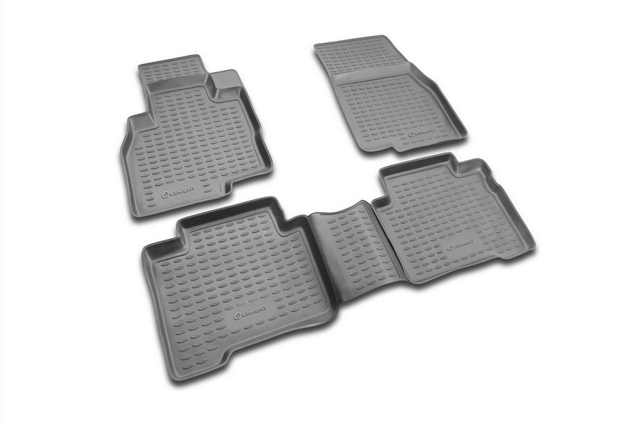 Mitsubishi Grandis 2003-2011 Rubber floor mats interior (5 pcs, Novline) Image