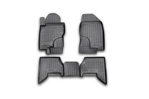 Nissan Pathfinder R51 2005-2014 (2005-2010) Rubber floor mats (4 pcs, Novline) photo 1
