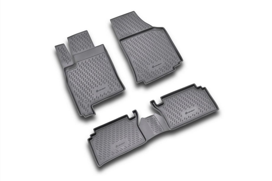 Opel Meriva 2002-2010 Rubber floor mats (4 pcs, Novline) Option 1 Image