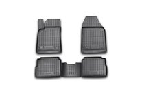 Opel Vectra C 2002-2008 Rubber Floor Mats Interior (4 pcs, Novline) SW photo 1