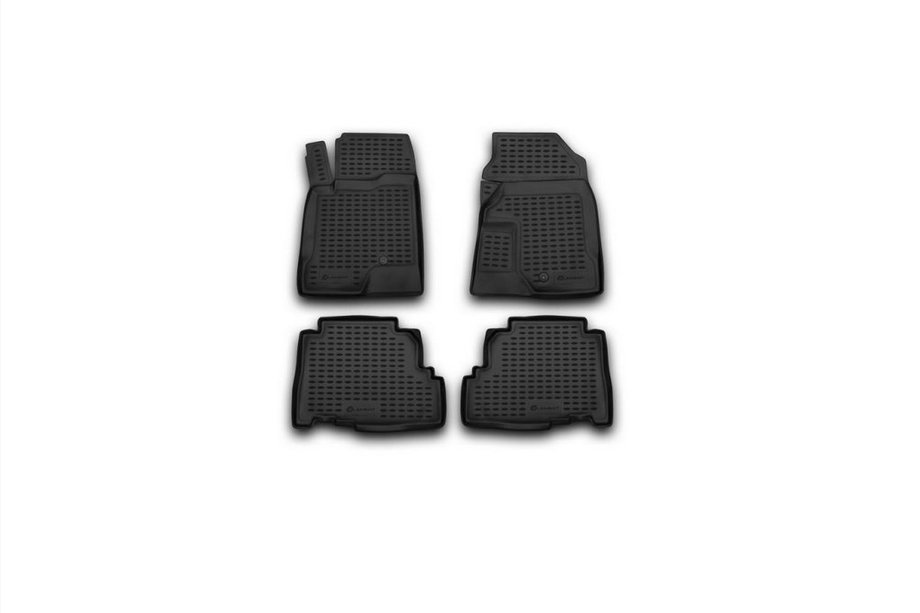 Opel Antara 2006-2017 Rubber floor mats (4 pcs, Novline) Option 1 Image
