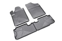Peugeot Partner 1996-2008 Rubber floor mats (4 pcs, Novline) 2008↗ photo 1