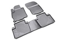 Peugeot 4007 2007-2013 Rubber floor mats (4 pcs, Novline) photo 1