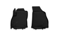 Peugeot Bipper 2008-2017 Rubber Floor Mats Interior (2 pcs, Novline) photo 1