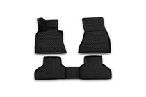 BMW X5 F15 2013-2018 3D Rubber Floor Mats for Interior (4 pcs, Novline) photo 1