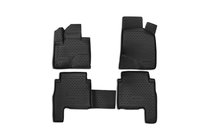 Hyundai Santa Fe 2 2006-2012 3D Rubber Floor Mats for Interior (4 pcs, Novline) photo 1