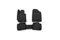 Hyundai Elantra (MD/UD) 2011-2015 3D Rubber Floor Mats for Interior (4 pcs, Novline) photo 1