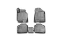 Kia Cerato 3 2013-2018 3D Rubber Floor Mats for Interior (4 pcs, Novline) photo 1