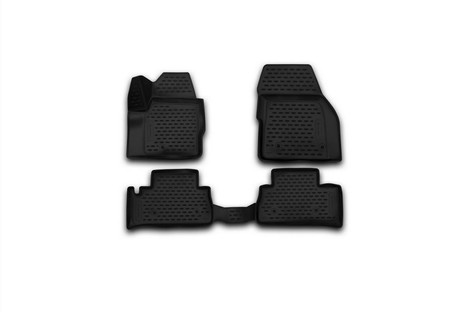 Land Rover Freelander II 2006–2014 3D Rubber Floor Mats for Interior (4 pcs, Novline) Image